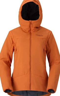 Norrøna Møre Thermo60 Aero200 Jacket W'S Gold Flame