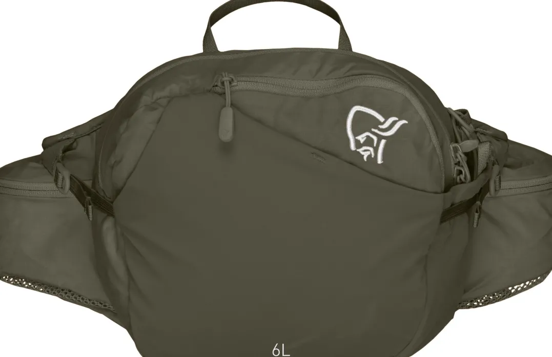 Norrøna Norrøna 6L Hip Pack Olive Night