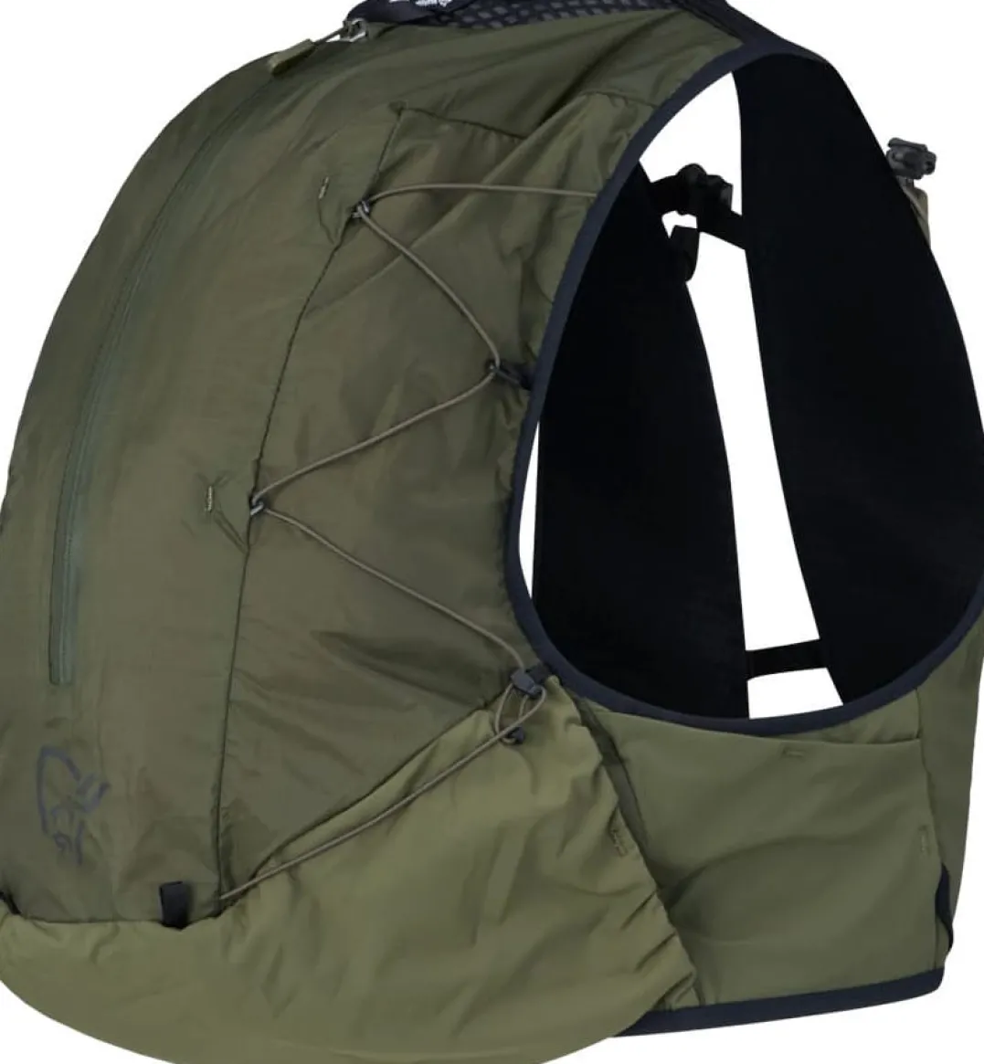 Norrøna Senja Econyl70 15L Pack Olive Night