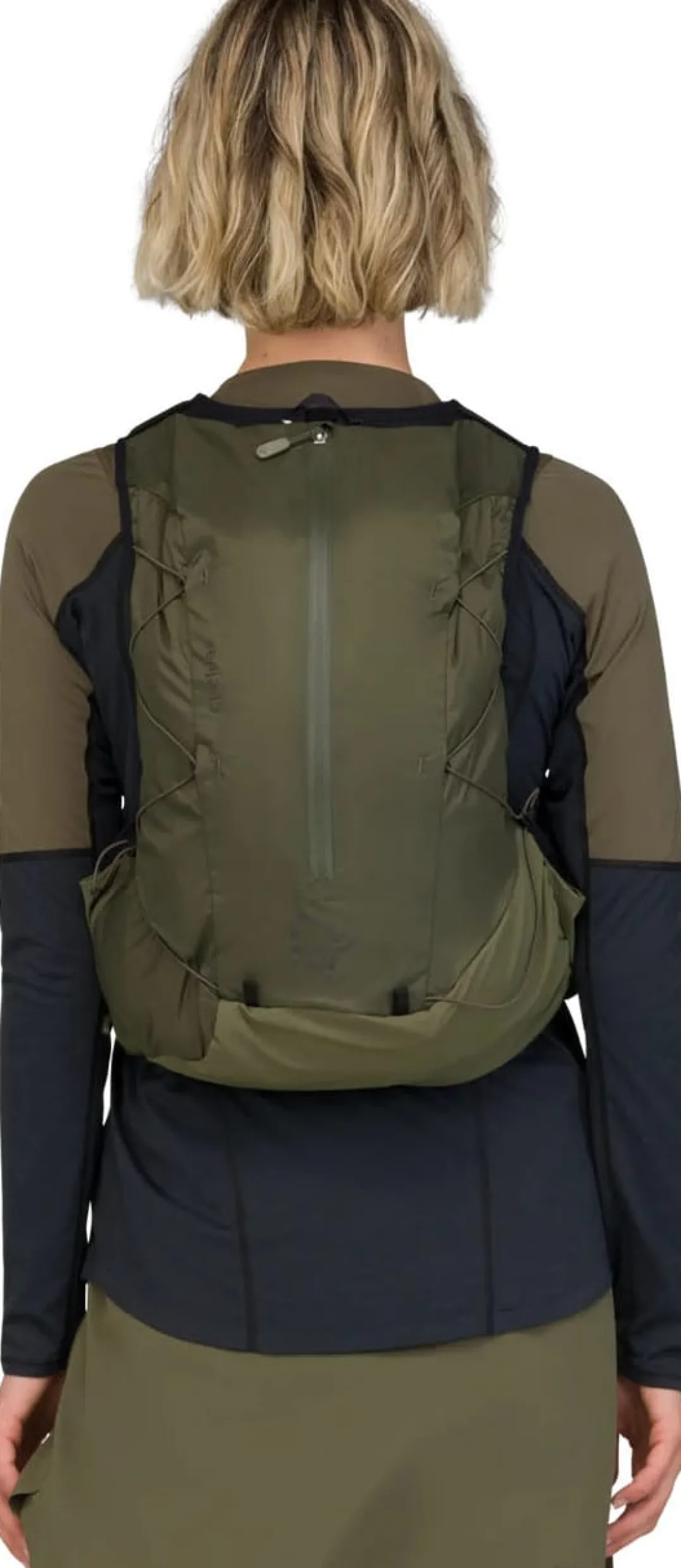 Norrøna Senja Econyl70 15L Pack Olive Night