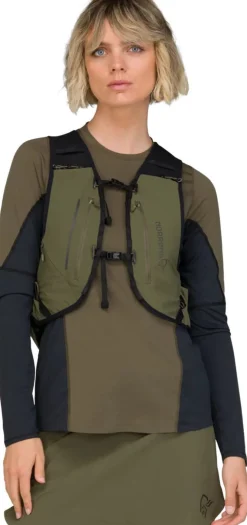 Norrøna Senja Econyl70 15L Pack Olive Night
