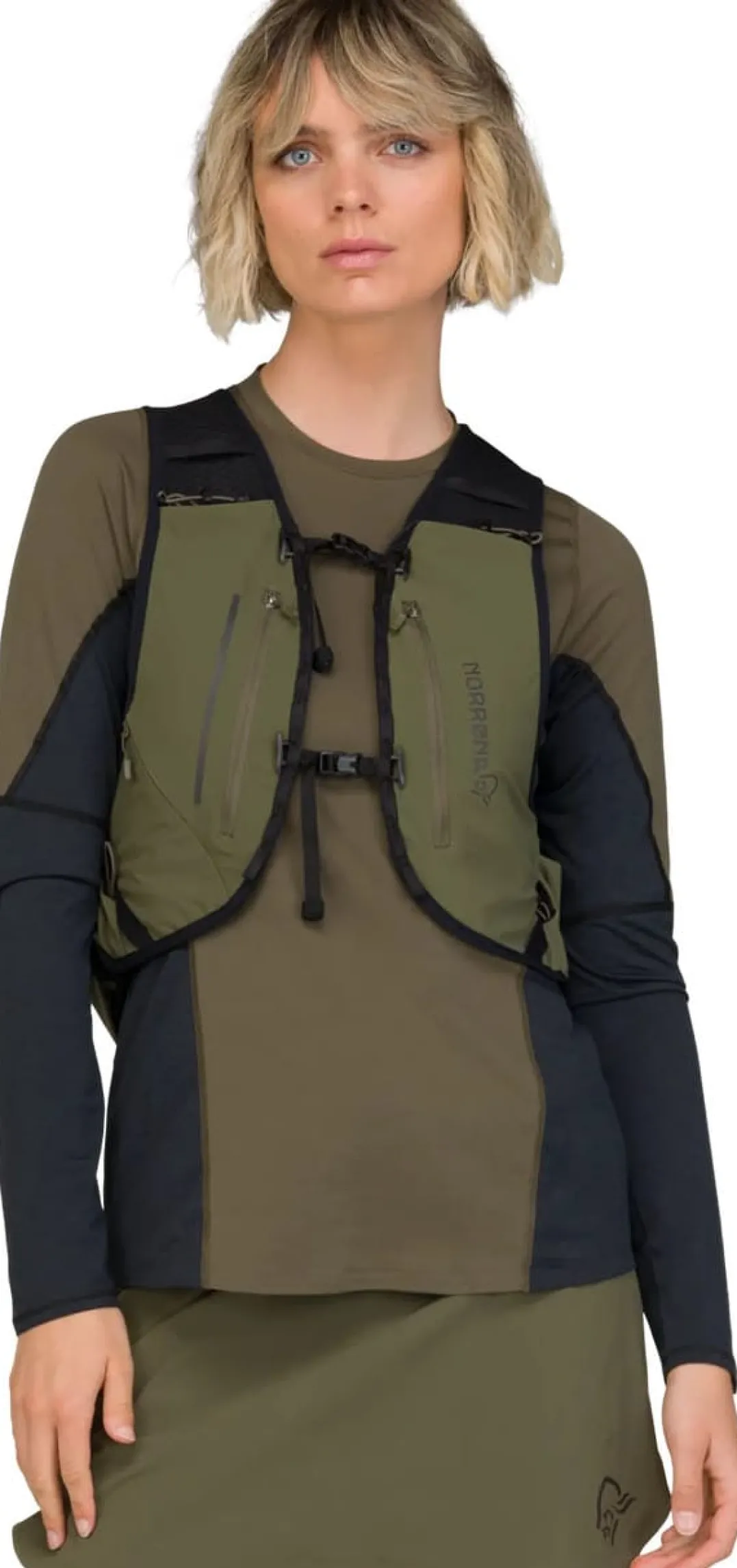 Norrøna Senja Econyl70 15L Pack Olive Night