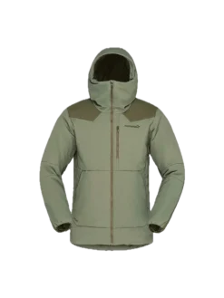 Norrøna Tamok Thermo80 Zip Hood M'S Olive Night/deep Lichen Green