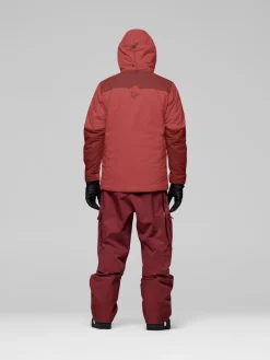 Norrøna Tamok Thermo80 Zip Hood M'S Cowhide/port