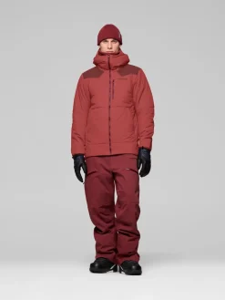 Norrøna Tamok Thermo80 Zip Hood M'S Cowhide/port