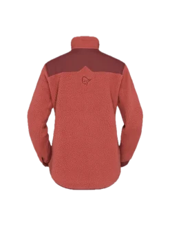 Norrøna Tamok Warm3 Jacket W'S Cowhide/port