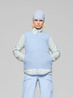 Norrøna Tamok Warm3 Jacket W'S Whisper White/cashmere Blue