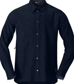 Norrøna Tamok Wool Plain Shirt M'S Indigo Night Melange