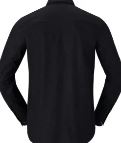 Norrøna Tamok Wool Plain Shirt M'S Caviar Melange