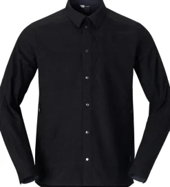 Norrøna Tamok Wool Plain Shirt M'S Caviar Melange