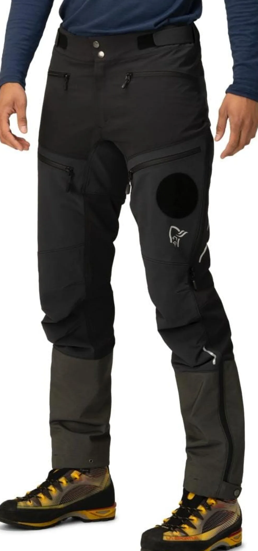 Norrøna Trollveggen Flex1 Rescue Pants M'S Caviar