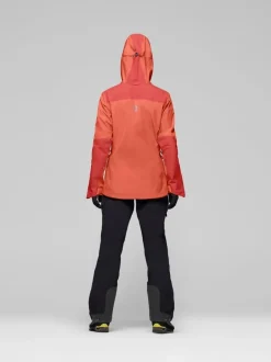 Norrøna Trollveggen Gore-Tex Pro Light Jacket W'S Deep Sea Coral/baked Apple