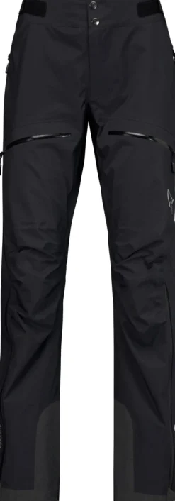 Norrøna Trollveggen Gore-Tex Pro Light Pants W'S Caviar Black