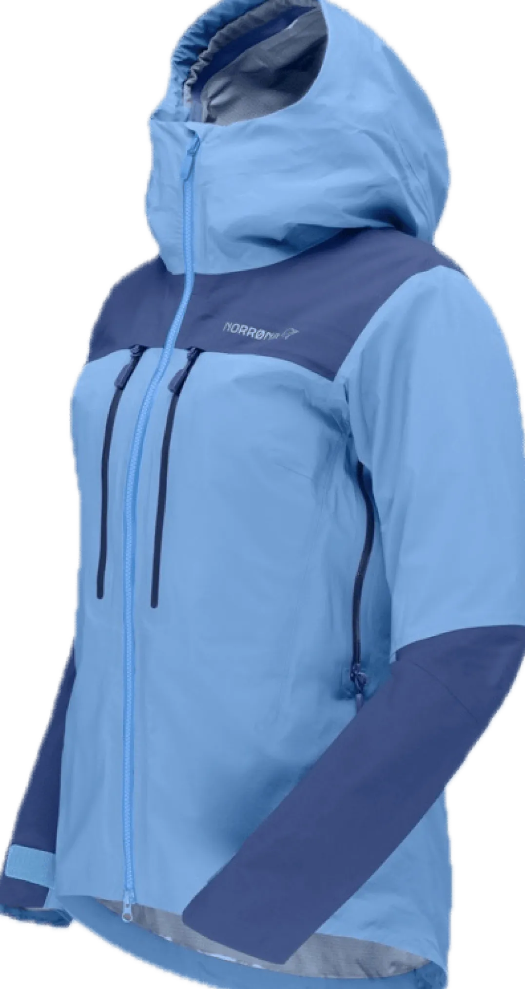 Norrøna Trollveggen Gore-Tex Pro Light Jacket W'S Allure/vintage Indigo