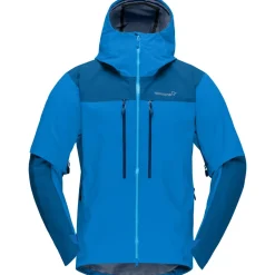 Norrøna Trollveggen Gore-Tex Pro Light Jacket M'S Brilliant Blue/dark Blue