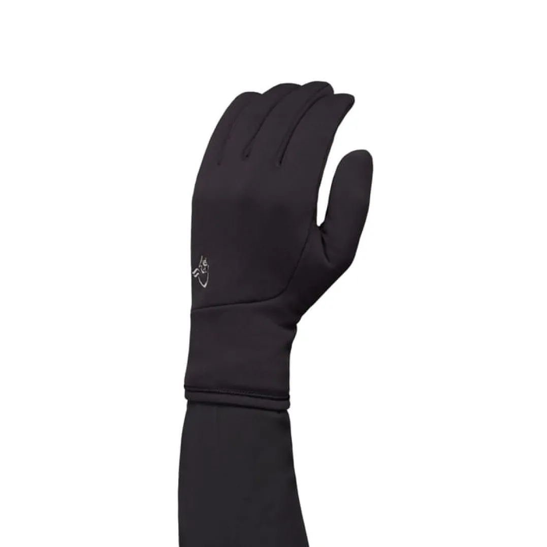 Norrøna /29 Warm2 Stretch Gloves Caviar Black