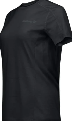 Norrøna Women's Falketind EqualiserUll T-shirt Caviar Black