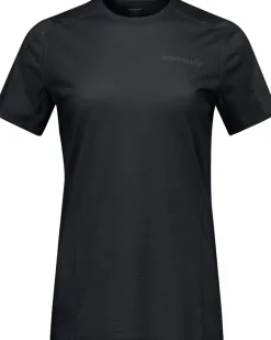Norrøna Women's Falketind EqualiserUll T-shirt Caviar Black
