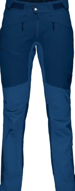 Norrøna Women's Falketind Flex1 Heavy Duty Pants Indigo Night