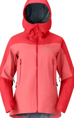 Norrøna Women's Falketind GORE-TEX Jacket Calypso Coral