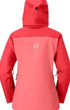 Norrøna Women's Falketind GORE-TEX Jacket Calypso Coral