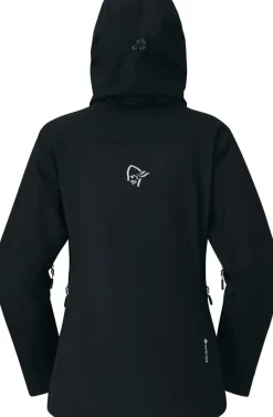 Norrøna Women's Falketind GORE-TEX Jacket Caviar Black