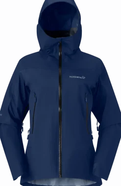Norrøna Women's Falketind GORE-TEX Jacket Indigo Night Blue