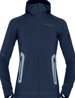 Norrøna Women's Falketind Power Grid Hood Indigo Night