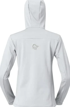 Norrøna Women's Falketind Warm Stretch Hood Snow White