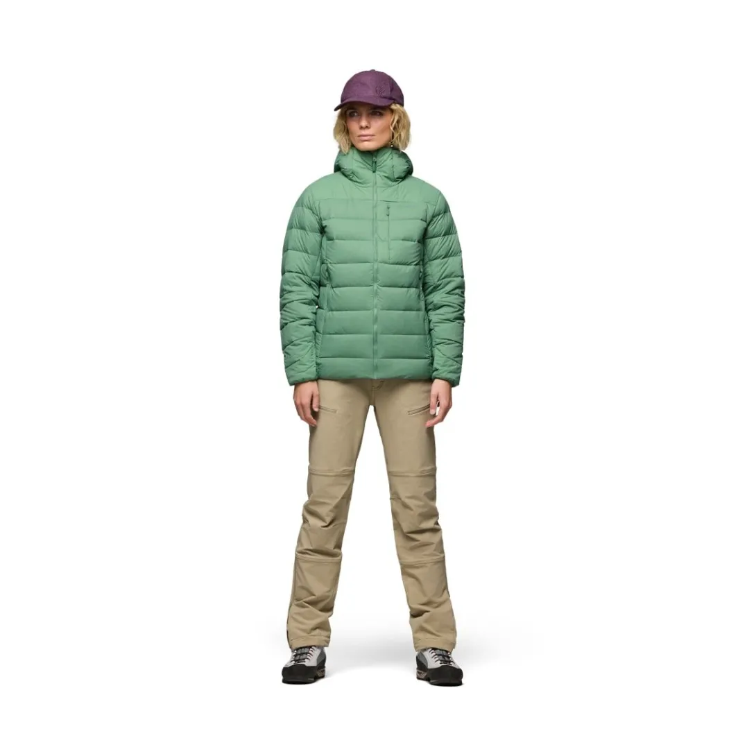 Norrøna Women's Femund Down700 Zip Hood Dark Ivy
