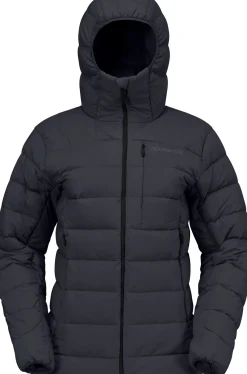 Norrøna Women's Femund Down700 Zip Hood Caviar Black