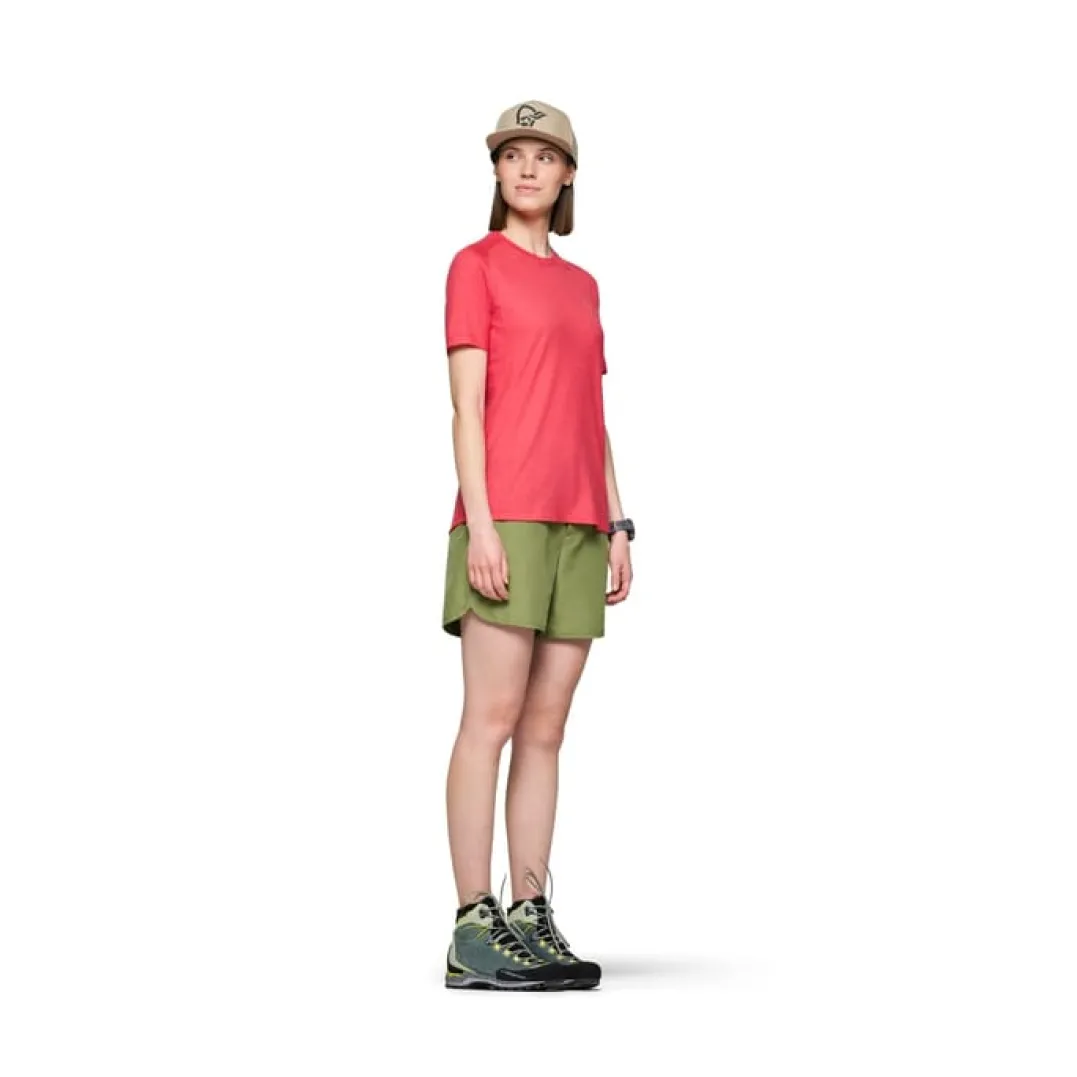 Norrøna Women's Femund PureUll T-Shirt Watermelon