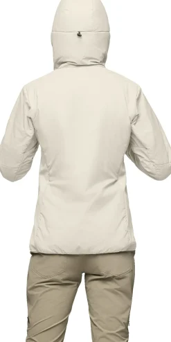 Norrøna Womens' Femund Thermo60 Zip Hood Oatmeal