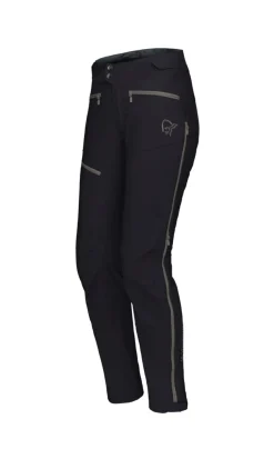 Norrøna Women's Fjørå Flex1 Pants Caviar/Castor Grey