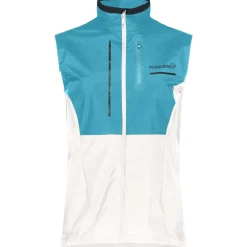 Norrøna Women's Senja Aero90 VestBrittany Blue/snow White