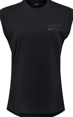 Norrøna Women's Senja Equaliser Sleeveless T-Shirt Caviar