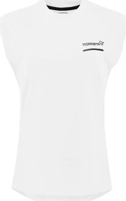 Norrøna Women's Senja Equaliser Sleeveless T-Shirt Snow White