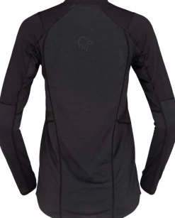 Norrøna Women's Senja Equaliser Lightweight Long SleeveCaviar