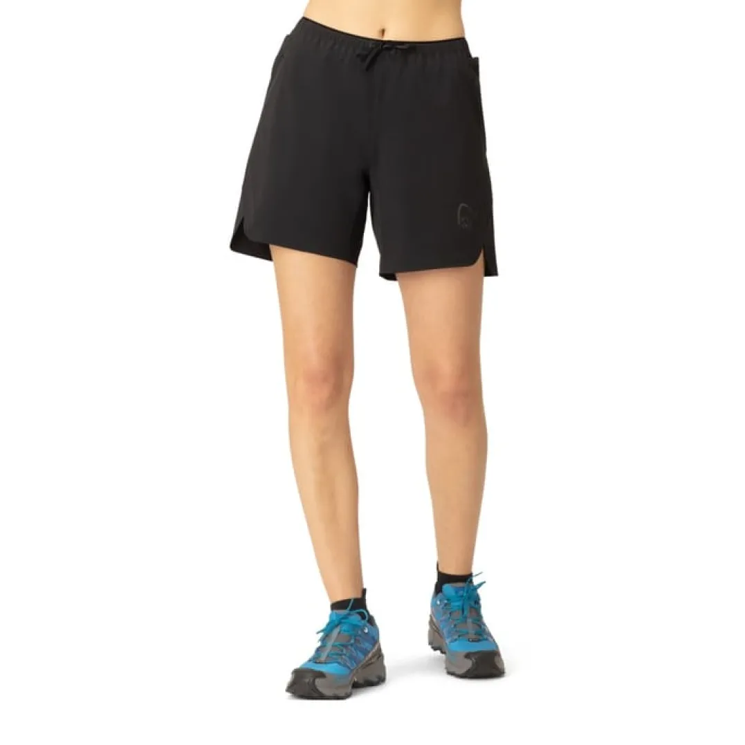 Norrøna Women's Senja Flex1 8" Shorts Caviar