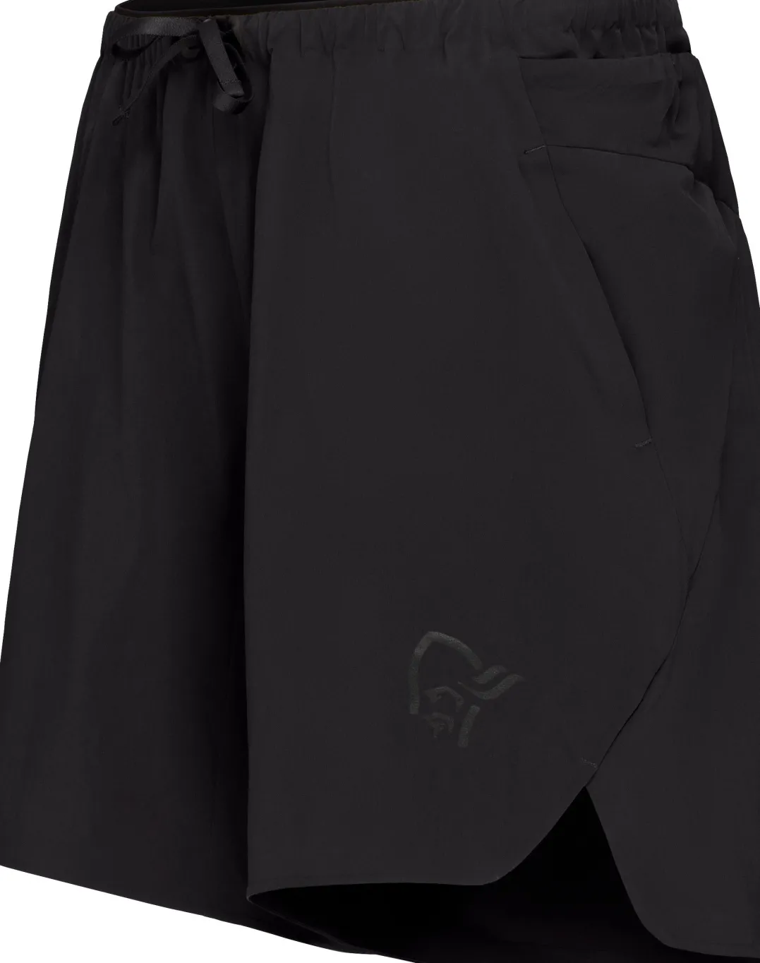 Norrøna Women's Senja Flex1 8" Shorts Caviar