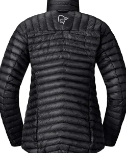 Norrøna Women's Trollveggen Down800 Super Light Jacket Caviar Black
