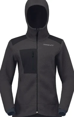 Norrøna Women's Trollveggen Warm3 Zip Hood Phantom
