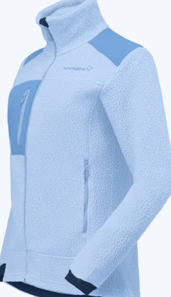 Norrøna Women's Trollveggen Warm3 Jacket Cashmere Blue/allure