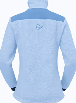 Norrøna Women's Trollveggen Warm3 Jacket Cashmere Blue/allure