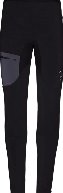 Norrøna Women's Trollveggen Warmwool2 Stretch Tights Caviar