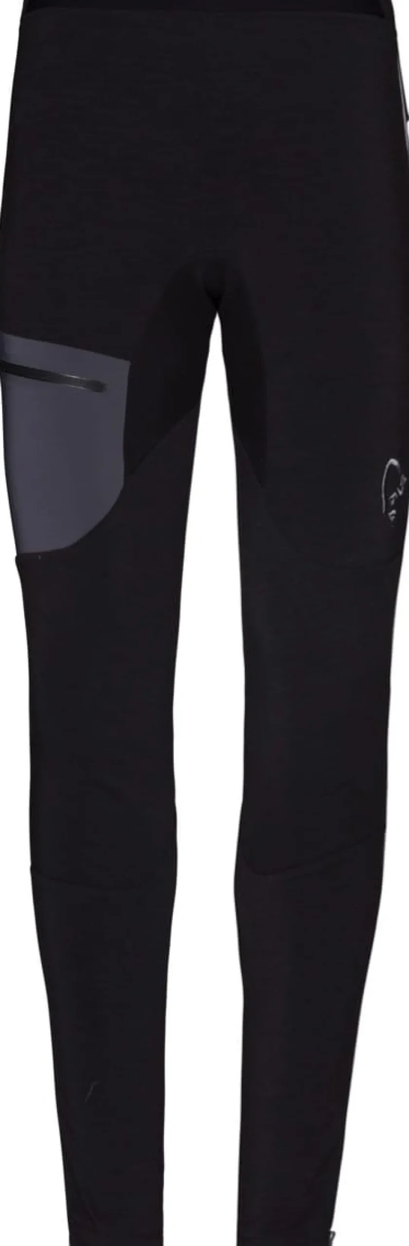 Norrøna Women's Trollveggen Warmwool2 Stretch Tights Caviar