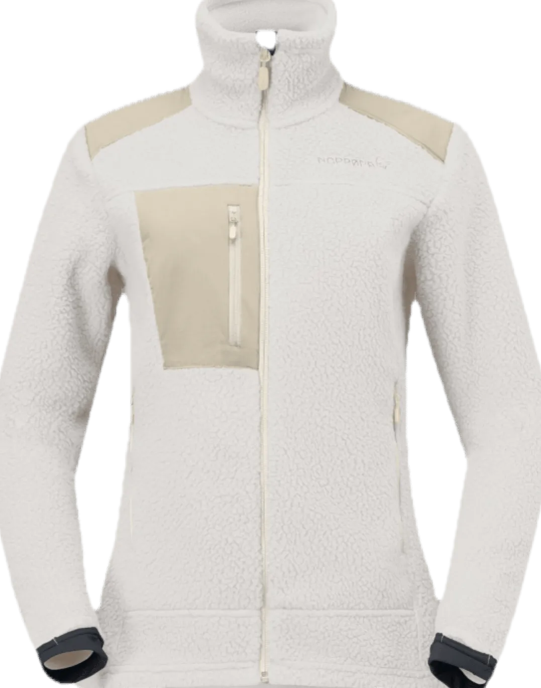 Norrøna Women's Trollveggen Warm3 Jacket Whisper White/oatmeal