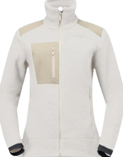 Norrøna Women's Trollveggen Warm3 Jacket Whisper White/oatmeal