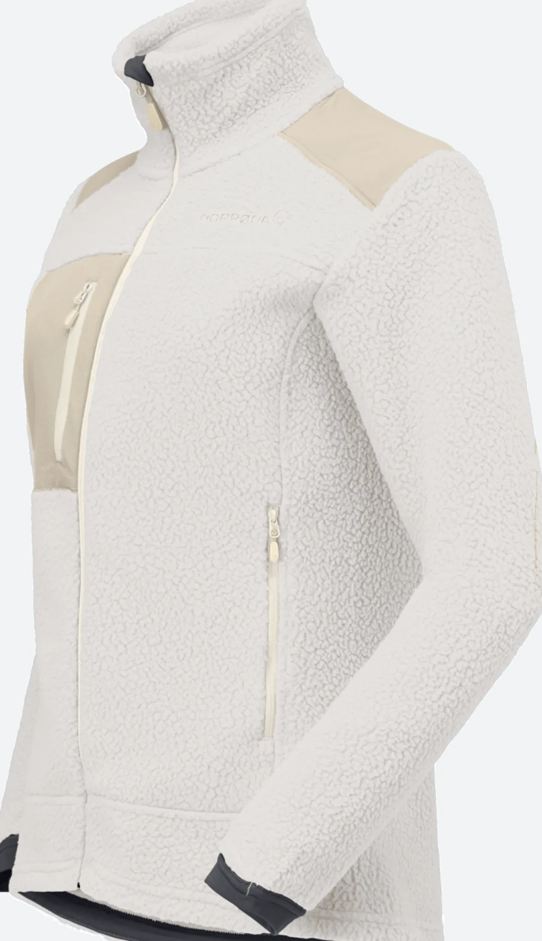 Norrøna Women's Trollveggen Warm3 Jacket Whisper White/oatmeal