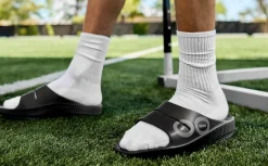 OOFOS OOahh Sport Slide Black Matrix